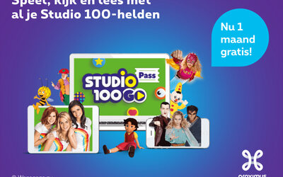 Een maand gratis Studio 100 GO Pass, klant of niet!