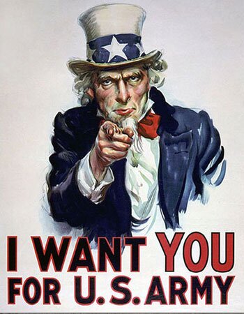 I Want YOU for US Army