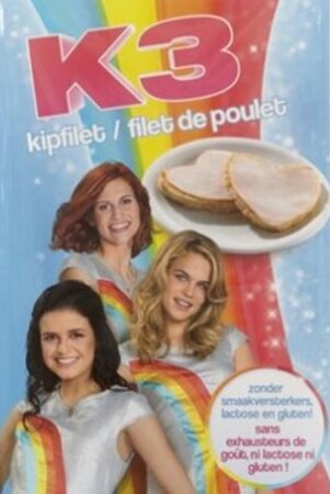 K3-vlees in de supermarktrekken