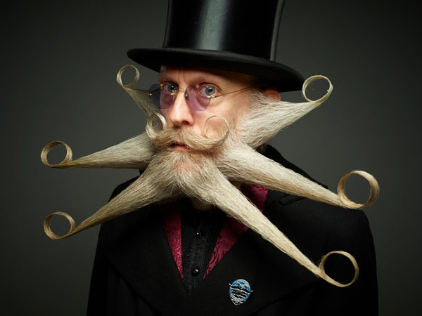 Les plus fantastiques barbes et moustaches de 2017