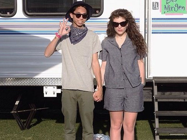 Lorde en James Lowe