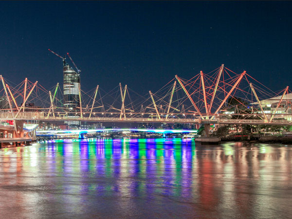 Kurilpa Bridge - Brisbane, Australië