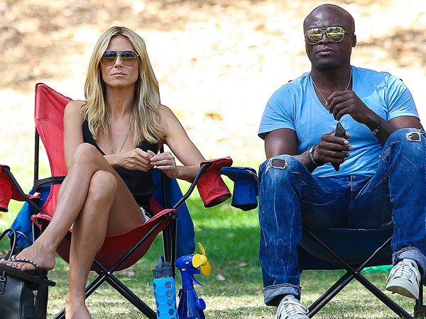 Heidi Klum en Seal