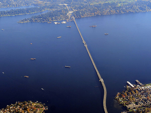 Evergreen Point Floating Bridge - Seattle, VS