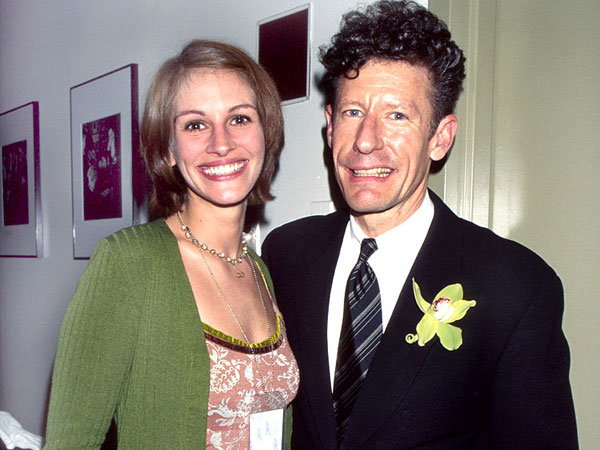 Julia Roberts en Lyle Lovett