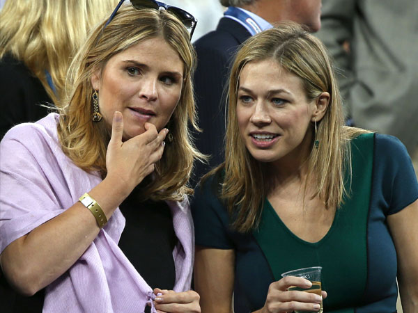 Barbara en Jenna Bush