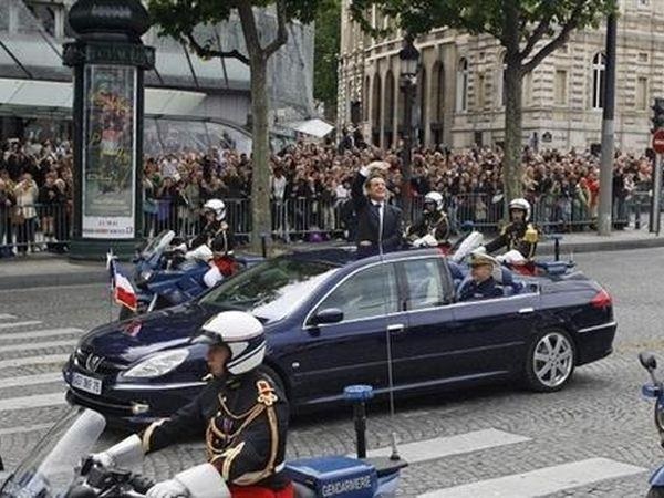 Peugeot 607 Paladine : Nicolas Sarkozy