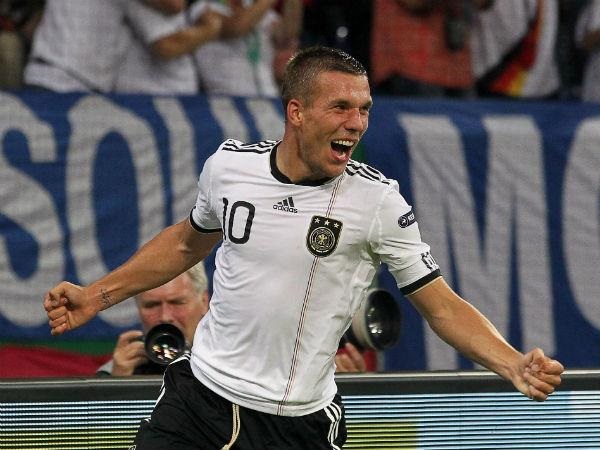 Lukas Podolski - 6 seconden
