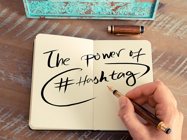 De juiste hashtags