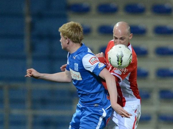 Geweldige dribbel tegen Ciman
