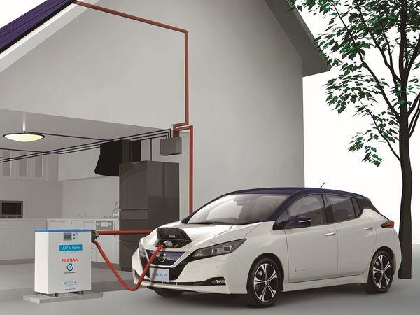 Nissan en mode électrique
