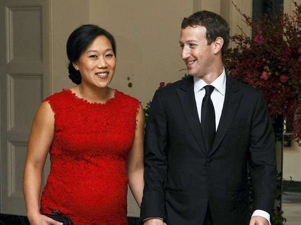 Mark Zuckerberg et Priscilla Chan