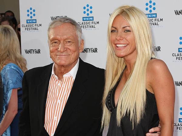 Hugh Hefner et Crystal Harris
