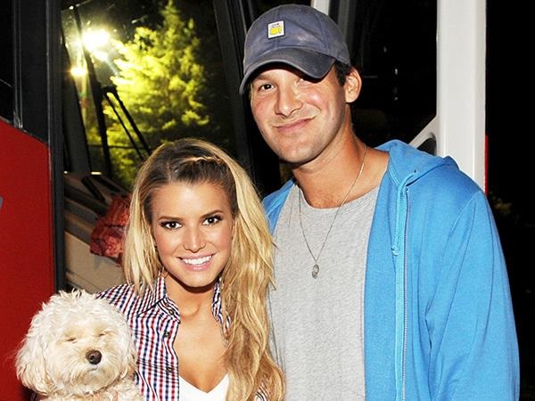 Jessica Simpson en Tony Romo