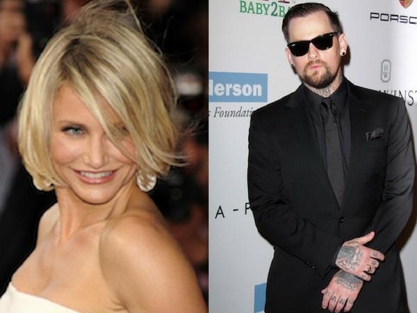Cameron Diaz et Benji Madden