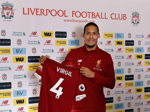 Virgil van Dijk (84,5 millions d'euros)