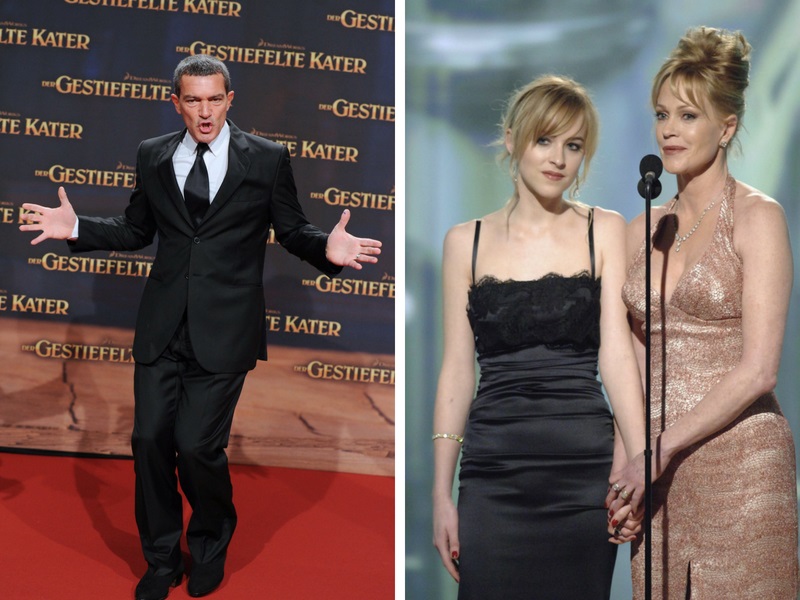 Antonio Banderas en Dakota Johnson