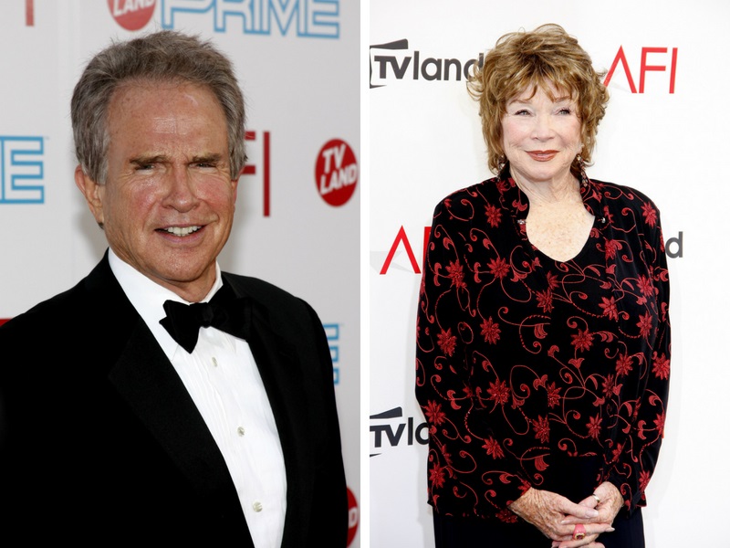 Warren Beatty en Shirley MacLaine