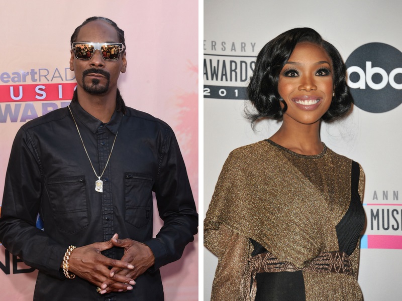 Brandy en Snoop Dogg