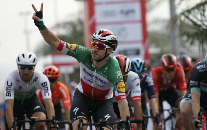 Elia Viviani (4 victoires)