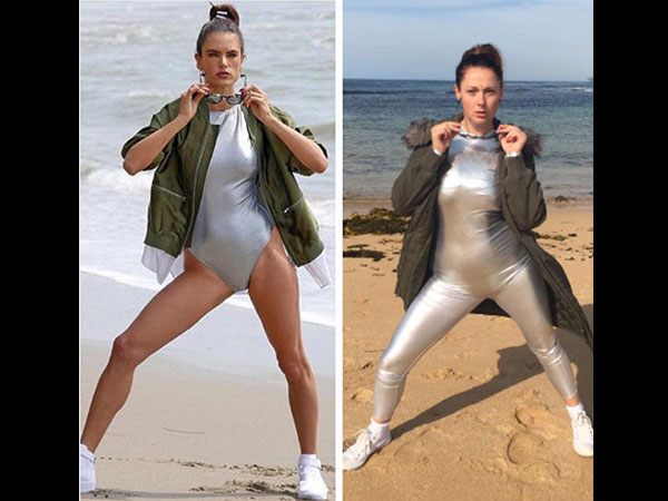 Le mannequin Alessandra Ambrosio