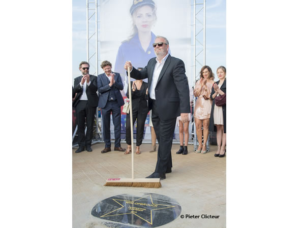 De rode loper van het Filmfestival van Oostende