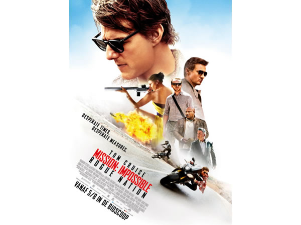 Top 5: 1. Mission Impossible: Rogue Nation
