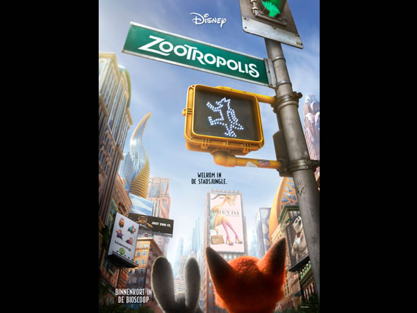 Top 5 : 5. Zootropolis