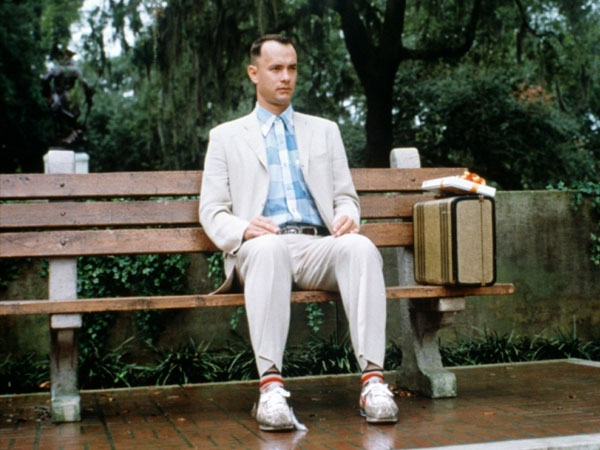 Bill Murray, Chevy Chase en John Travolta - Forrest Gump (1994)