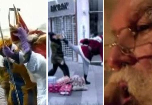 le père noel a rencontré saint nicolas