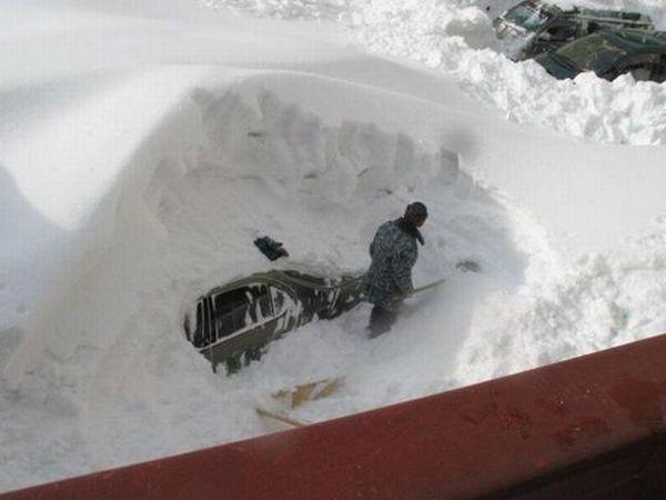 Tempête de neige