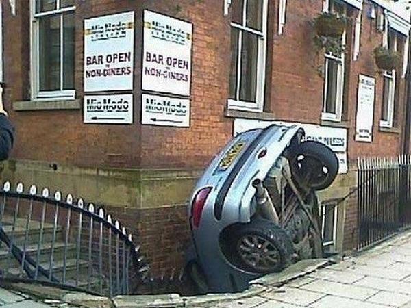 Une place de parking originale