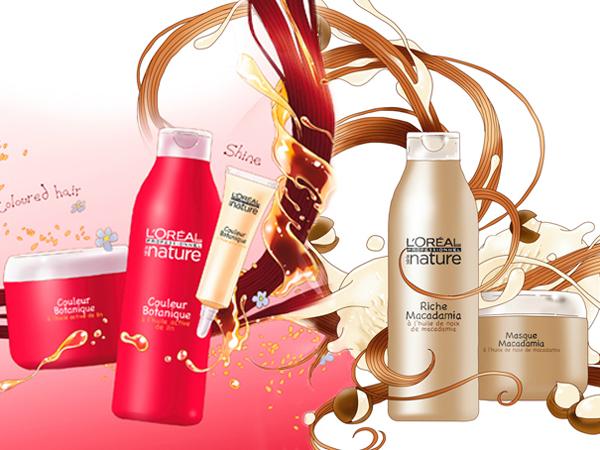 Средства по уходу за сухими волосами Couleur Botanique от компании L’Oreal