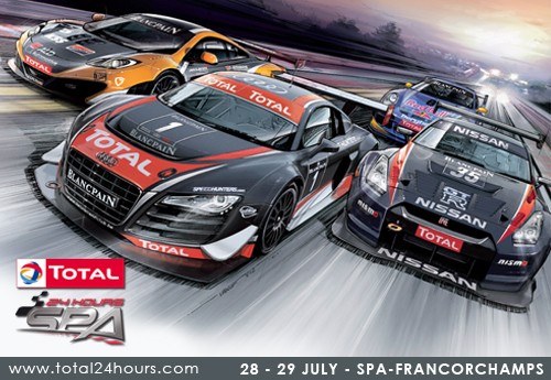 Win tickets voor de Total 24 hours of Spa