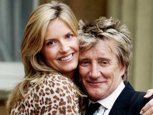 Rod Stewart et Penny Lancaster