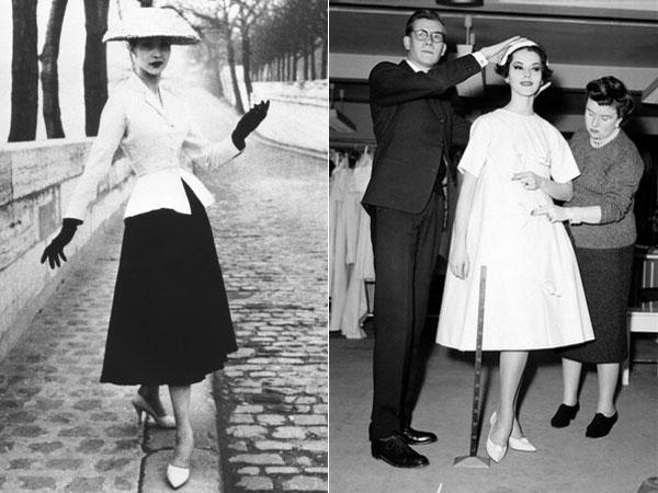 yves saint laurent trapeze dress