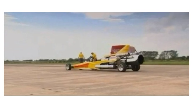 Crash spectaculaire