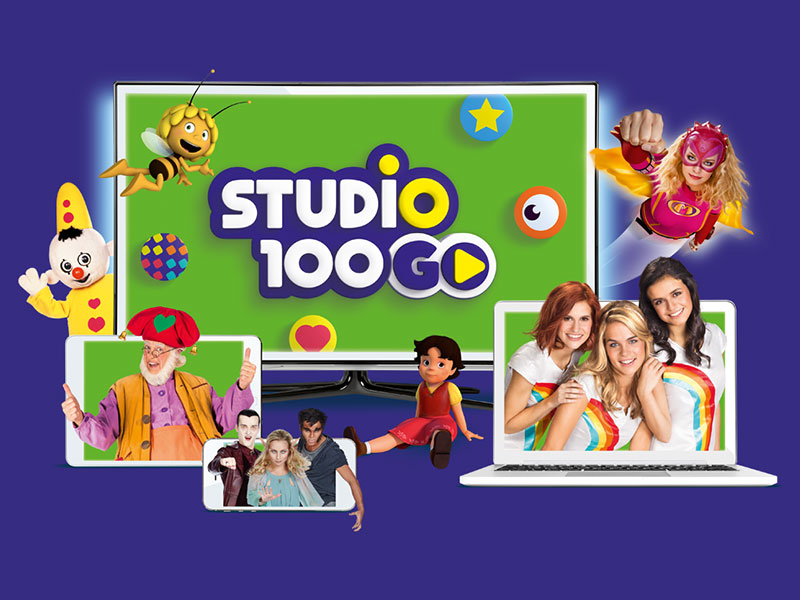 Le Studio 100 GO Pass, ce sont vos séries préférées où et quand vous voulez