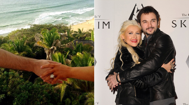 Le double bonheur de Christina Aguilera