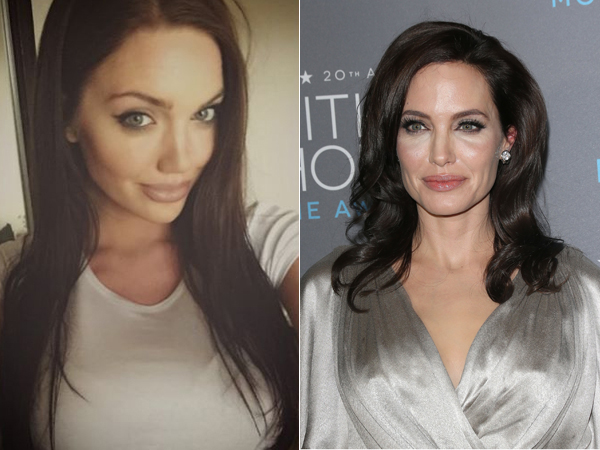 Le sosie étonnant d'Angelina Jolie