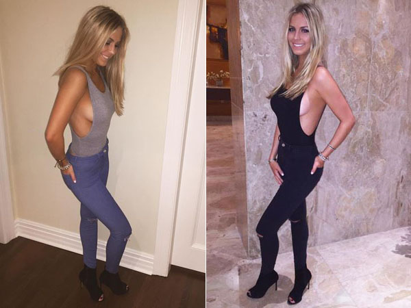 Le sideboob qui vous laissera bouche bée...