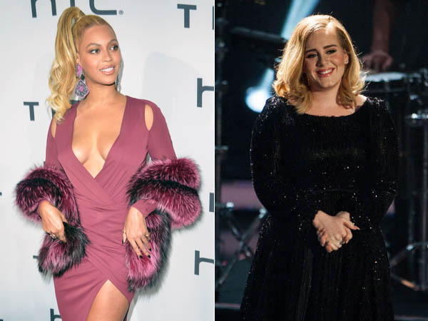 Beyoncé craint Adele