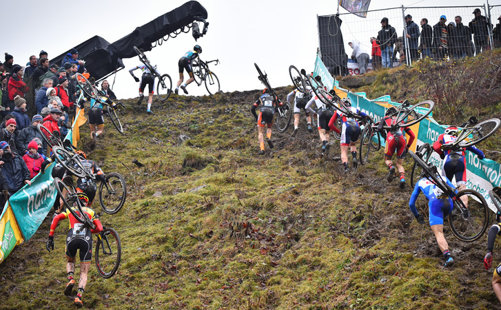 Les escaliers et les talus
