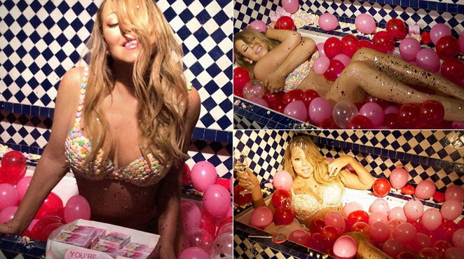 Mariah Carey ou la coquine Saint-Valentin...