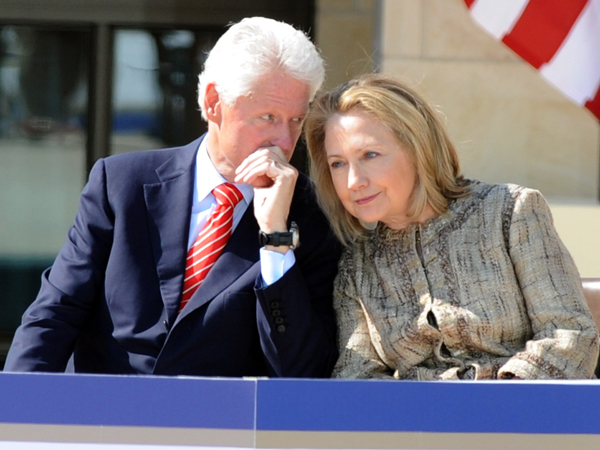 2. Bill et Hillary Clinton