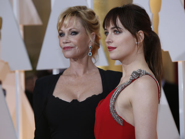 Mélanie Griffith ne veut pas voir les scènes de sexe de sa fille