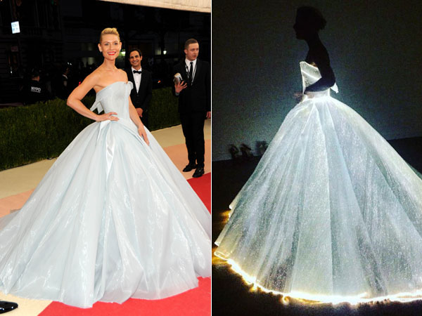 La robe féerique de Claire Danes !