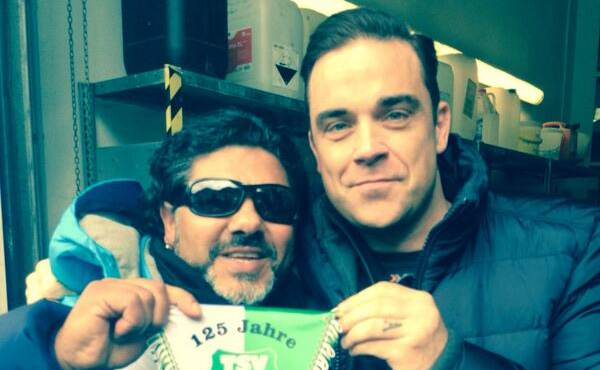 Robbie Williams piégé