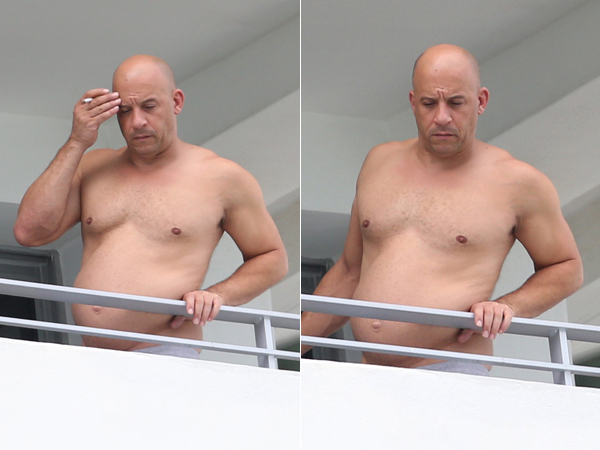 Vin Diesel se laisse aller...