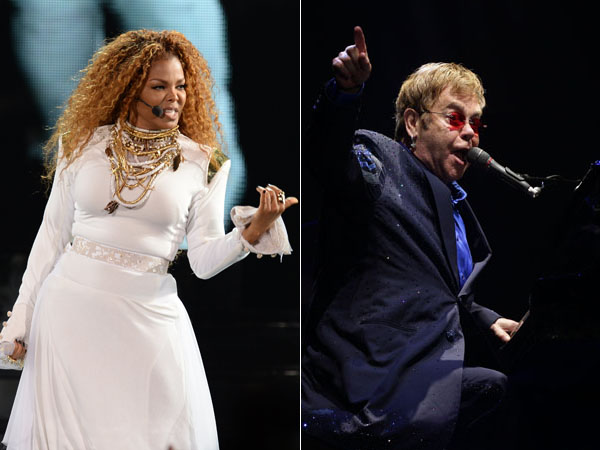 Elton John préfère "regarder une drag queen que Janet Jackson"